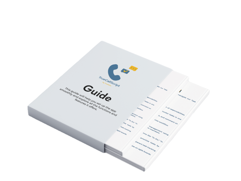 True Call Script setup guide PDF for Salesforce admins