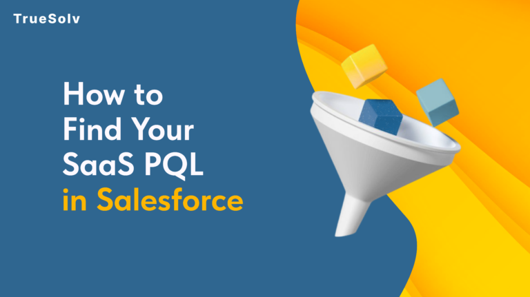 PLG funnel from trial signup to closed-won opportunity in Salesforce